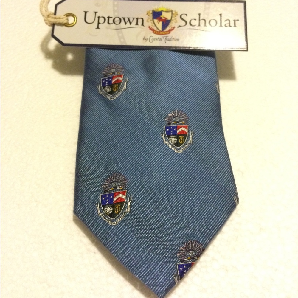 NWT DELTA TAU DELTA FRATERNITY GREEK NECKWEAR NECK TIE